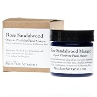 Rose Sandalwood Organic Clarifying Facial Masque