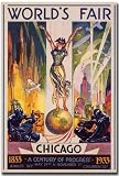 World's Fair Chicago by Glen Sheffer-Gallery Wrapped 35x47