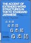 The accent of extended word structures in Tokyo standard Japanese