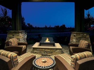 Anywhere Fireplace - Gramercy Indoor/Outdoor Floor Fireplace