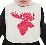 Moose ネクタイを有する有機ビブ Medium