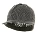 Rasta Plain Beanies Visors (04)-Grey