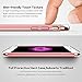 iPhone 6 case, bonsalay 3 in 1 Ultra Thin and Slim Design Coated Premium Non Slip Surface Shockproof Plating Metal Texture Skin Protector For Apple iPhone 6 and iPhone 6s-Rose Gold(4.7'')