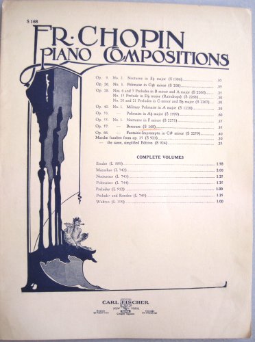 FR Chopin Piano Compositions - Op. 9 No. 2. Nocturne in E Flat Major (S 1086)