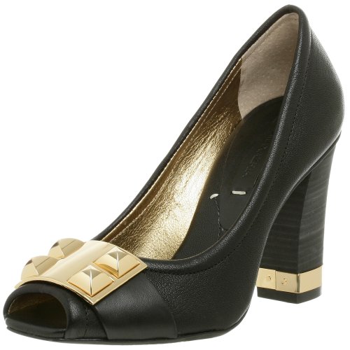 BCBGMAXAZRIA Women's Herise Stacked Heel Pump