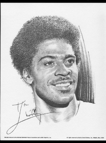 1974 Don Chaney Boston Celtics Lithograph
