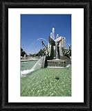 51K rKBQzvL. SL160  Framed Print of Queen Victoria Fountain, Victoria Square, Adelaide, South Australia, Australia, from Robert Harding