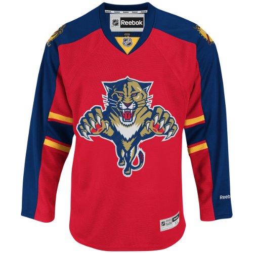 Florida Panthers Reebok Premier Home NHL Hockey Jersey