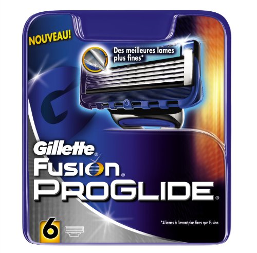 Gillette Fusion ProGlide Manual Razor Blades 6-Pack