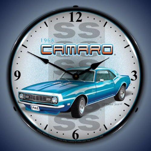 1968 Chevy Camaro SS Wall Clock