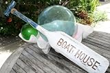 BOAT HOUSE PADDLE 32 BLUE - NAUTICAL WALL DECOR