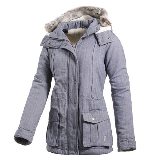 Neighborhood Kapuzenjacke Frauen, petrol/offwhite, 36 Neighborhood Kapuzenjacke Frauen, petrol/offwhite, 36