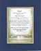 Personalized Poem for Bar Mitzvah - Mazel Tov To You Poem on 11 x 14 inches Double Beveled Matting