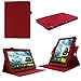 rooCASE ASUS MeMO Pad FHD 10 Case ME302C / ME301T - Dual View Multi Angle Stand Cover - Red