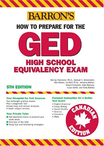 City Travel Guides Discounted  Books : How to Prepare for the GED, Canadian Edition