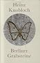 Heinz Knobloch: Berliner Grabsteine