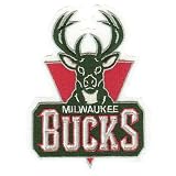 NBA Milwaukee Bucks Embroidered Team Logo Collectible Patch