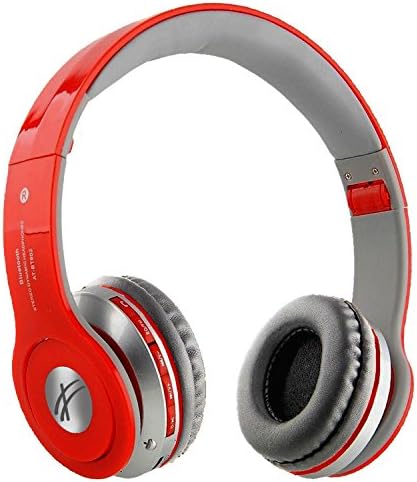 Bluetooth Headphones From Fibonic - Wireless Headset Over Ear Stereo High Quality Audio For Music, Workout, Gaming - Works On iPhone, Galaxy S6, S5, Smartphones, iPad, TV, PC