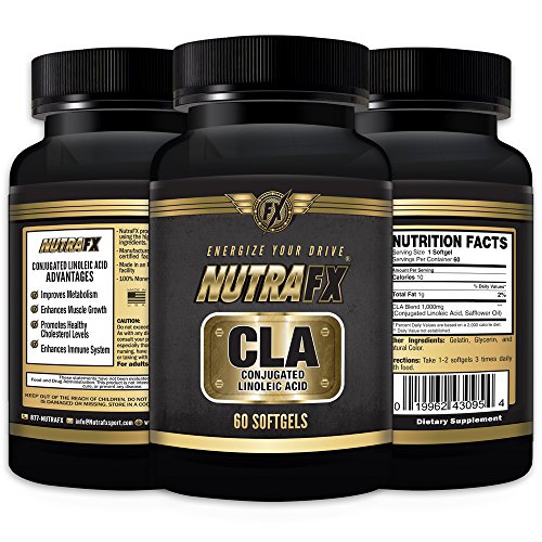 Nutrafx cla softgels for weight management 60 capsules …