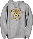 Buffalo Sabres Stacked Logo Hooded Fleece Sweatshirt