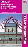 Northampton and Milton Keynes, Buckingham and Daventry (Landranger Maps)
