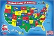 Melissa & Doug USA Map 51-Piece Floor Puzzle