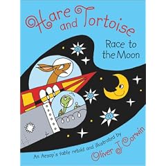 Hare and Tortoise Race to the Moon