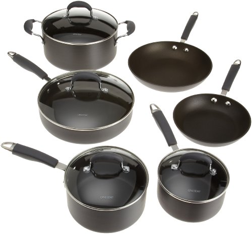 Oneida Gourmet Pro Hard Anodized 10-Piece Set product image