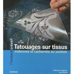 Tatouages sur tissus : Indiennes et cachemire au pochoir