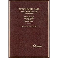 Consumer Law: Cases and Materials (American Casebook Series)