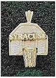 LogoArt Syracuse Orange 10K Gold Backboard Pendant