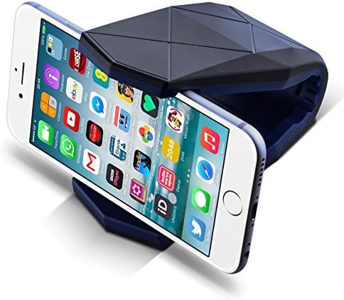 Dashboard Car Mount, iForaa Cell Phone Holder Stand Stick on Clip Car Cradle for iPhone 6 6S Plus 5S 5C 4S, Samsung Galaxy S7 S6 S5 S4 S3 Edge Note 2 3 4 5,Nexus,HTC,LG ,GPS Device