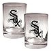 Chicago White Sox MLB 2pc Rocks Glass Set - Primary Logo by Great American Products