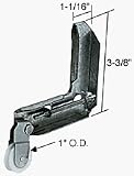 Stamped Galvanized Steel Sliding Screen Door Corner Roller Assembly 1