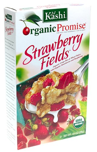 Kashi Organic Promise Cereal, Strawberry Fields (10.4-Ounces) (Pack of 4)