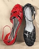 Ankle-strap flat
