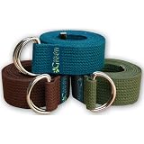 Wai Lana 6-Foot Green Organic Cotton Yoga Strap