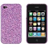 Light Purple Sparkles Case for Apple iPhone 4, 4S (AT&T, Verizon, Sprint)