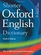 Shorter Oxford English Dictionary [With CDROM]