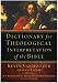 Dictionary for Theological...