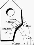 IFT-4524-HD Cutting Blade for Harley Performance Exhaust
