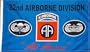 82nd Airborne "Blue" MILITARY Flag - 3 foot by 5 foot Polyester (NEW)
