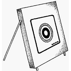 (2602944) 27 x 24 x 2 Arrowstop Target from Delta Industries by 