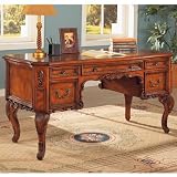 Low Price on Coaster Beautiful Molding Traditional Style Home Office Writing Desk