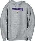 Minnesota Vikings NFL Adult Grey Big Break Embroidered Hooded Sweatshirt By VF ImageWear