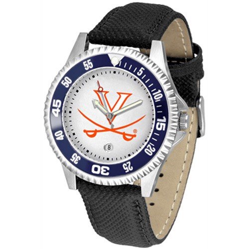 Virginia Cavaliers Leather Competitor Sport Watch