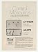 1972 Cyanamid Cythion Abate Mosquito Pesticide Print Ad