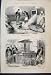 1872 BANK ENGLAND BULLION VAULT BURNING BANKNOTES PRINT Image