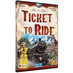 Ticket to Ride PC CD ROM Game - Strategy Boardgame
