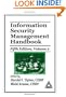 Information Security Management Handbook, Volume 2